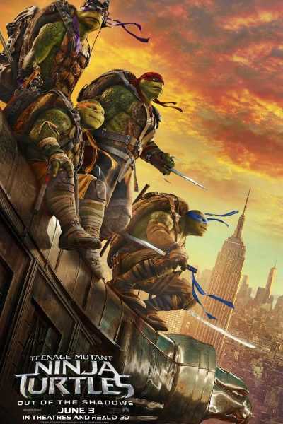 فيلم Teenage Mutant Ninja Turtles Out of the Shadow 2016 مترجم