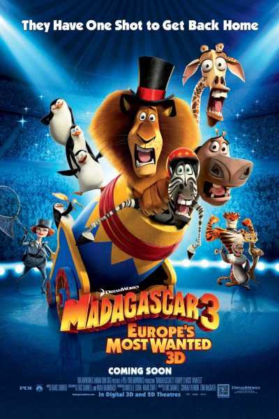 فيلم Madagascar 3 Europes Most Wanted 2012 مترجم