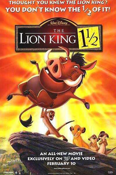 فيلم The Lion King 1 1/2 2004 مترجم